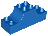 Duplo, Brick 2 x 6 x 2 Arch Inverted Double