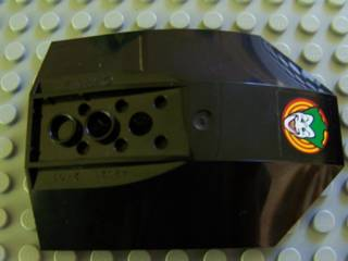 Cockpit 8 x 6 x 2 Curved with Joker Face Pattern (Sticker) - Set 7782