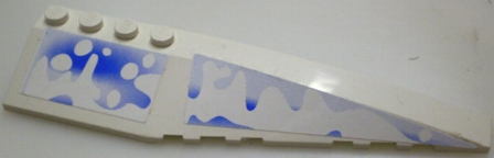 Wedge 12 x 3 Right with Snow and Ice Pattern (Stickers) - Set 3538