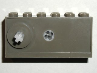 Windup Motor 2 x 6 x 2 1/3 with Raised Shaft Base - Long Axle (Sports)