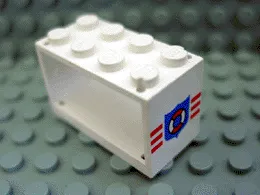 String Reel 2 x 4 x 2 Holder with Coast Guard Pattern