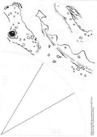 Paper Cardboard Punch-Outs for Set 9612