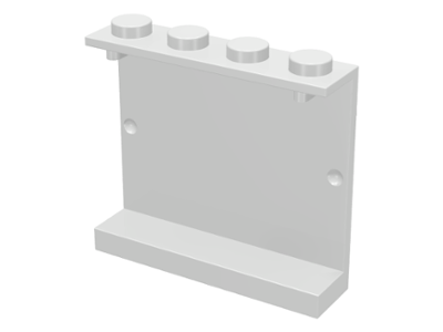 Panel 1 x 4 x 3 - Solid Studs