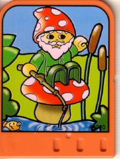 Story Builder Happy Home Card with Elf on Mushroom Pattern