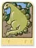 Story Builder Meet the Dinosaurs Card with Green Dinosaur Pattern
