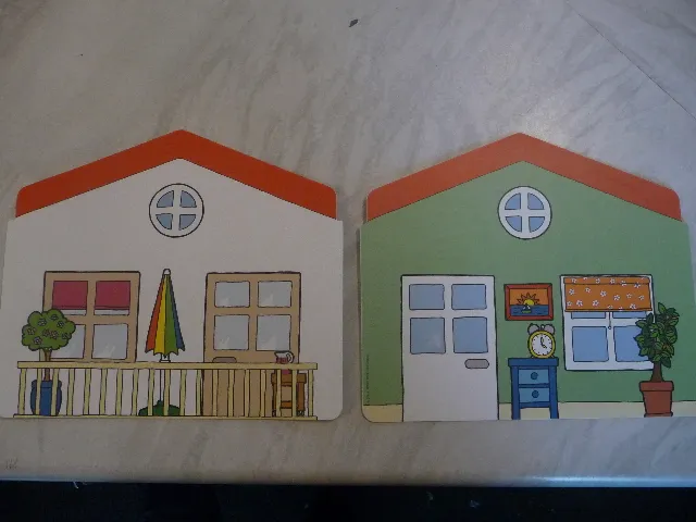 Plastic Backdrop - Outside Patio / Bedroom