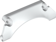 Technic, Panel Car Mudguard Arched #30 9 x 2 x 3 Straight Top