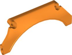 Technic, Panel Car Mudguard Arched 13 x 2 x 5 Straight Top