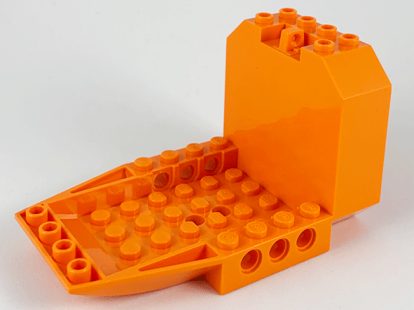 Aircraft Fuselage Forward Bottom Angular 6 x 10 x 5 (Cockpit)