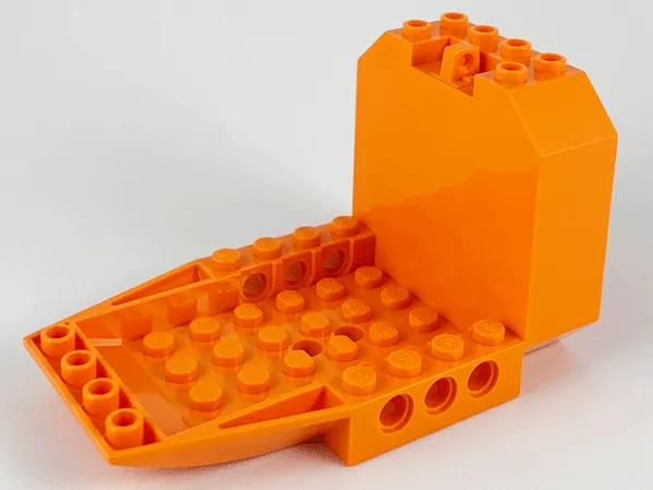 Aircraft Fuselage Forward Bottom Angular 6 x 10 x 5 (Cockpit)