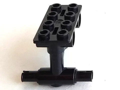 Plate, Modified 2 x 4 Thin with Bottom Struts to Pins