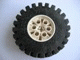 Wheel 20 x 30 Technic with Black Tire 20 x 30 Technic (4266 / 4267)