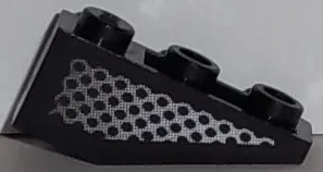 Slope, Inverted 33 3 x 1 with Lattice Pattern Model Right Side (Sticker) - Set 8647