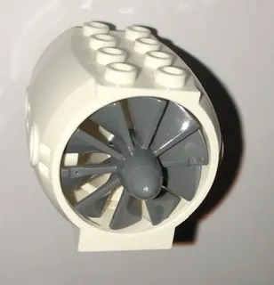 Engine, Large with Dark Bluish Gray Center (43121 / x577)