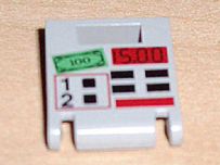 Container, Box 2 x 2 x 2 Door with Slot with ATM Pattern