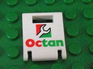 Container, Box 2 x 2 x 2 Door with Slot with Octan Pattern