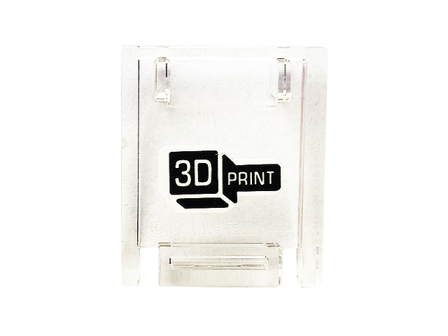 Container, Box 2 x 2 x 2 Door with Slot with '3D PRINT' Pattern (Sticker) - Set 70418