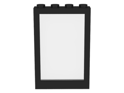 Window 1 x 4 x 5 with Fixed Glass