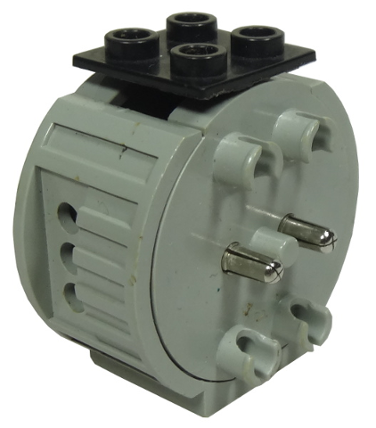 Electric 4.5V 3 C-Cell Battery Box Polarity Switch 2 x 4