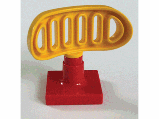 Duplo Radar Array with Red Base (4376 / 4375)