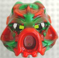Bionicle Mask Hau Nuva Poisoned - Green Forehead