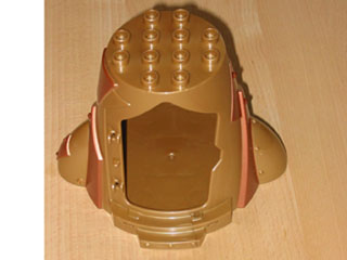 Duplo, Plant Tree House Base 6 x 6 x 5 with Copper Plates Pattern