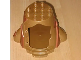 Duplo, Plant Tree House Base 6 x 6 x 5 with Copper Plates Pattern