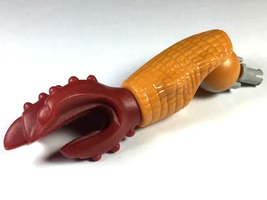 Galidor Limb Arm Aquart, Bottom Section with Dark Red Hand