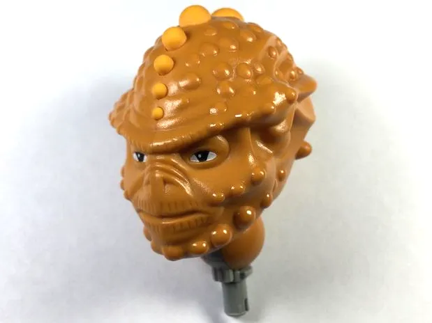 Galidor Head Aquart with Medium Orange Bumps