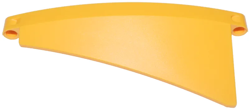 Technic, Panel Curved #54 5 x 13 Tapered Left, Ridged