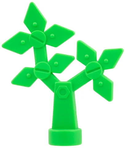 Duplo, Plant Flower Metal Design with 8 Petals (Little Robots)