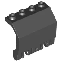 Panel 2 x 4 x 3 1/3 with Double Locking 2 Fingers Hinge