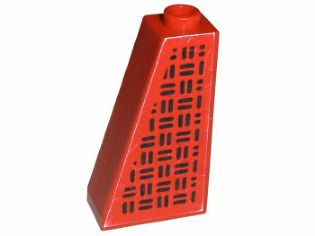 Slope 75 2 x 1 x 3 with Corrugation Pattern on Right Side (Sticker) - Set 8443