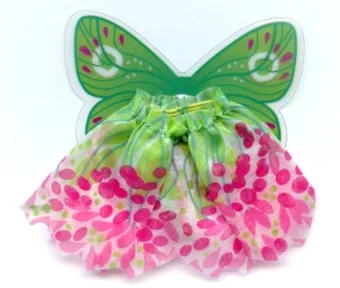 Belville, Clothes Fairy Skirt - Plant Pattern with Butterfly Wings