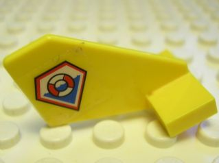 Tail Shuttle, Small with Coast Guard Logo on Right Side Pattern (Sticker) - Set 7047