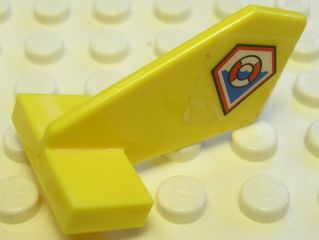 Tail Shuttle, Small with Coast Guard Logo Pattern on Both Sides (Stickers) - Set 7047