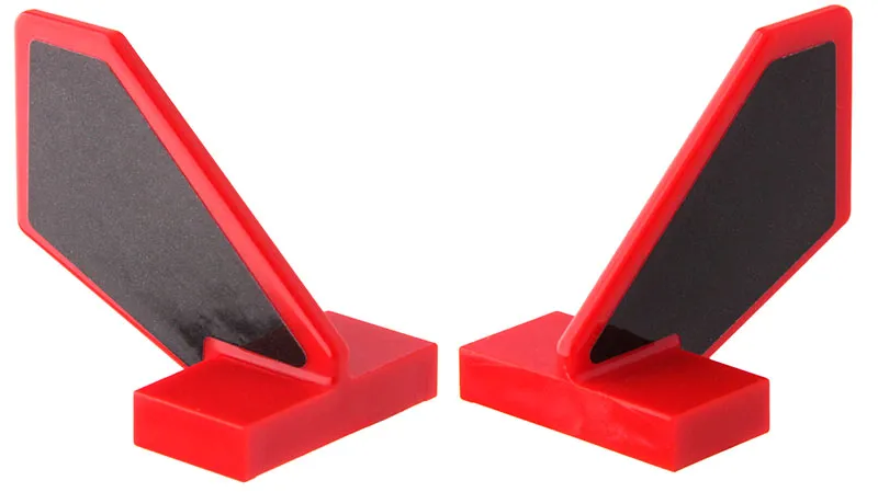 Tail Shuttle, Small with Black Pattern on Both Sides (Stickers) - Set 76923