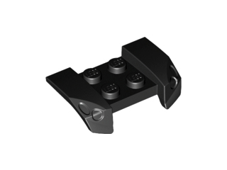 Vehicle, Mudguard 2 x 4 with Headlights Overhang