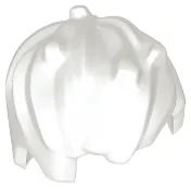 Minifigure, Hair Short and Messy