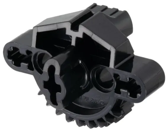Bionicle Matoran Torso, Gear 9 Tooth with 3 Axle Holes and 2 Pin Holes