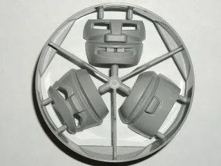 Sports Hockey Masks on Sprue - Masks 2, 3, 4