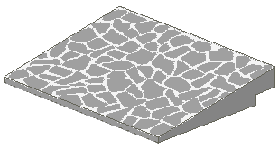 Slope 10 6 x 8 with Slate Roof Pattern