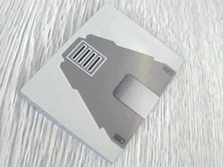 Slope 10 6 x 8 with SW AT-TE Top Front Vent / Armor Plate Pattern (Sticker) - Set 4482