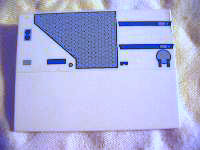 Slope 10 6 x 8 with SW UCS X-wing Pattern Left (Sticker) - Set 7191