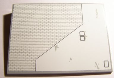 Slope 10 6 x 8 with SW Red Five X-wing Starfighter Lower Left Wing Panel Pattern (Sticker) - Set 10240