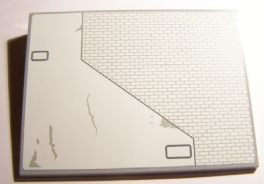 Slope 10 6 x 8 with SW Red Five X-wing Starfighter Lower Right Wing Panel Pattern (Sticker) - Set 10240