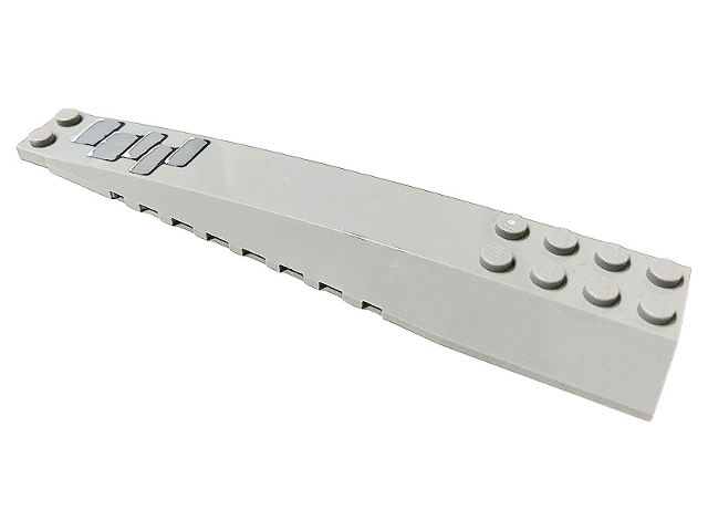 Wedge 16 x 4 Triple Curved with Reinforcements with Bricks Pattern 1 (Sticker) - Set 71040