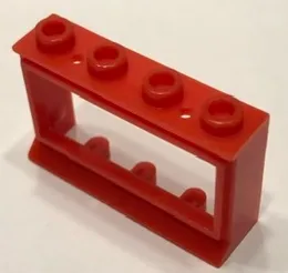 Window 1 x 4 x 2 with Extended Lip, no Glass