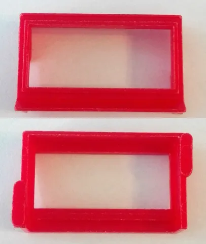 Window 1 x 4 x 2, without Glass for Slotted Bricks