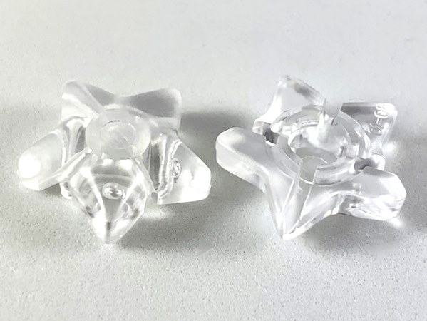 Clikits, Icon Star 2 x 2 Large with Hole